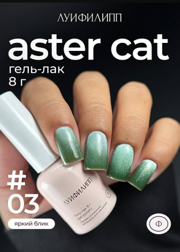 Гель-лак Луи Филипп Aster Cat №3, 8 мл