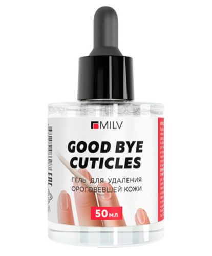 Кератогель щелочной для кутикулы Good bye cuticles Milv, 50 мл